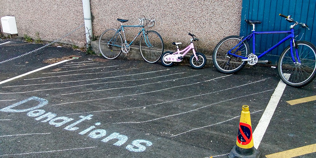 A huge thank you to everyone who donated a bike last Friday!