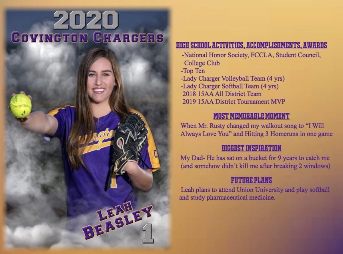 CHSsoftballCov's tweet photo. @leah_beasley2 https://t.co/NJIhAg55Rn