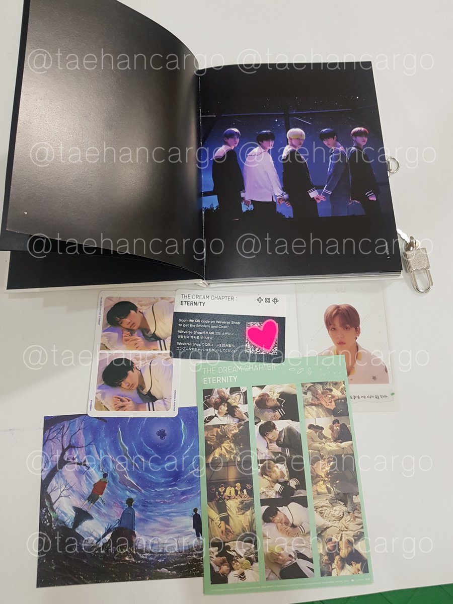 taehan_official's tweet photo. 🎁 ไหนๆก็แกะรีวิวแล้ว แจกต่อเลยจ้า อัลบั้ม #TXT THE DREAM CHAPTER : ETERNITY 2 รางวัลๆ ละ 1 แผ่น การ์ด+ของได้ตามในรูปเลยจ้า

✨กติกา✨
RT + เมนชั่นเวอร์ชั่นที่ต้องการ
(แจกให้เฉพาะ ฟลว. เท่านั้น)

⏳ประกาศ 31/5 หลัง 21:00น.💕

#TOMORROW_X_TOGETHER #TXT
#투모로우바이투게더 https://t.co/VJVpT36k8y