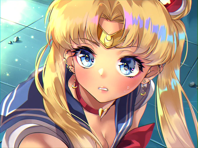 自分の絵柄だとギャルっぽくなる?? 
#sailormoonredraw
#セーラームーンチャレンジ 