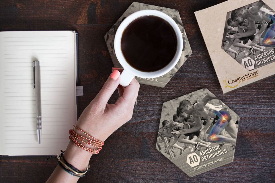 CoasterstoneC's tweet photo. Be where your clients are! Make sure your brand message makes it into homes, onto desks, and in vehicles. Custom printed CoasterStone Coasters keep your message top of mind, everyday. #coasterstone https://t.co/mWvn8tkdBQ