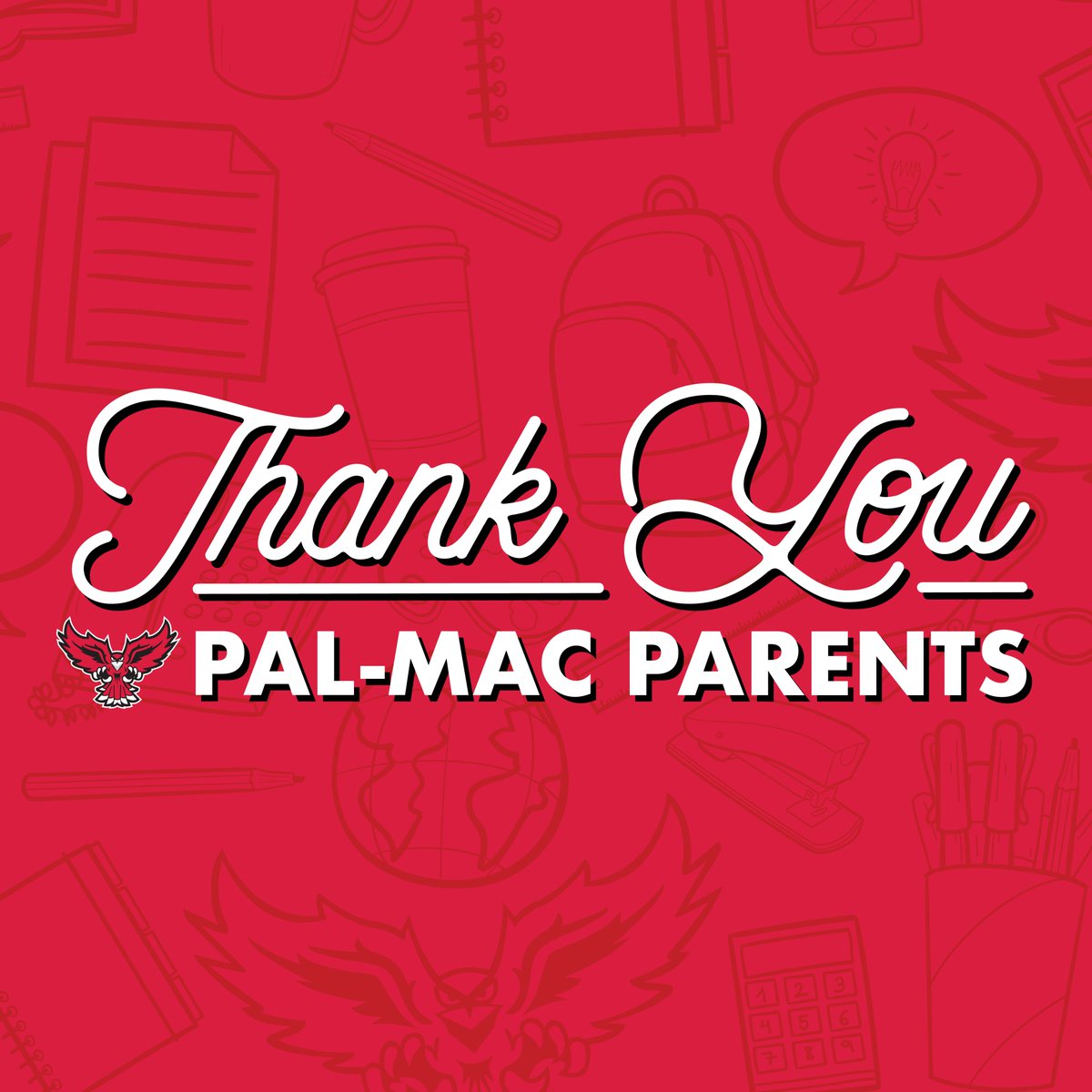 PalMac_CSD's tweet photo. This week, we want to recognize our Pal-Mac parents by celebrating #ParentAppreciationWeek. You have seen your home transition to a virtual classroom. We appreciate you and the work you are doing to assist in the education of your children. And for that, we say THANK YOU! https://t.co/HbBkdVEPIu