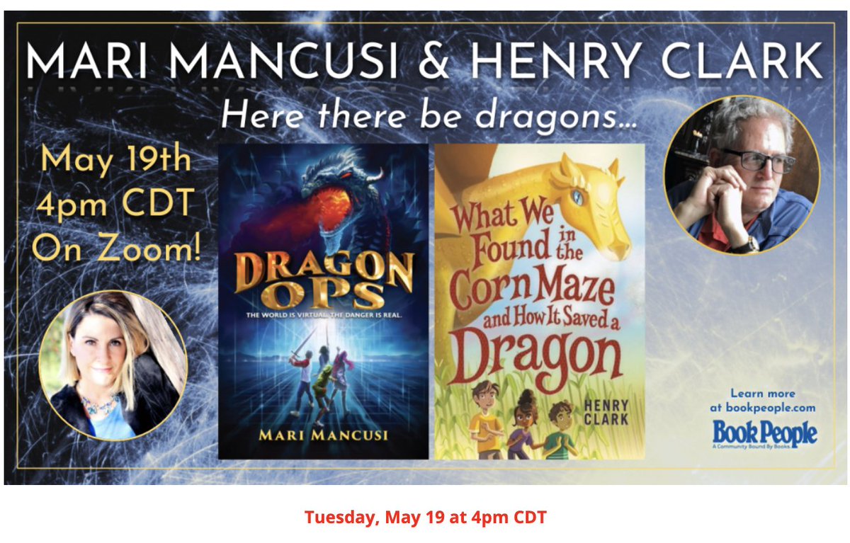 HenryCClark's tweet photo. Looking forward to joining @marimancusi for a book birthday party on 5/19! https://t.co/onjYeTIJCw https://t.co/koDAlDk93i