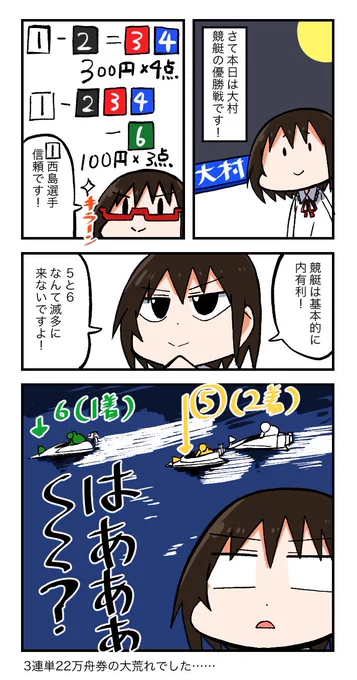 今日の絵日記
#ようぶんちゃん #競艇 