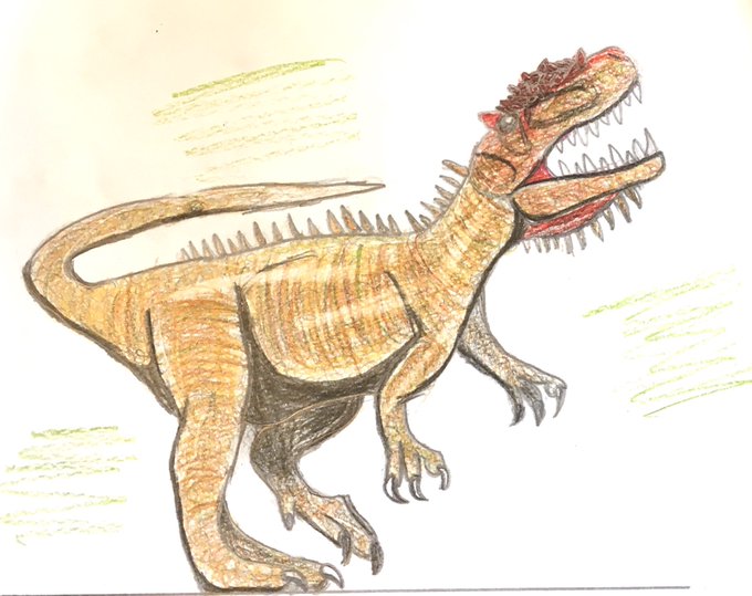 ギガノトサウルスのtwitterイラスト検索結果