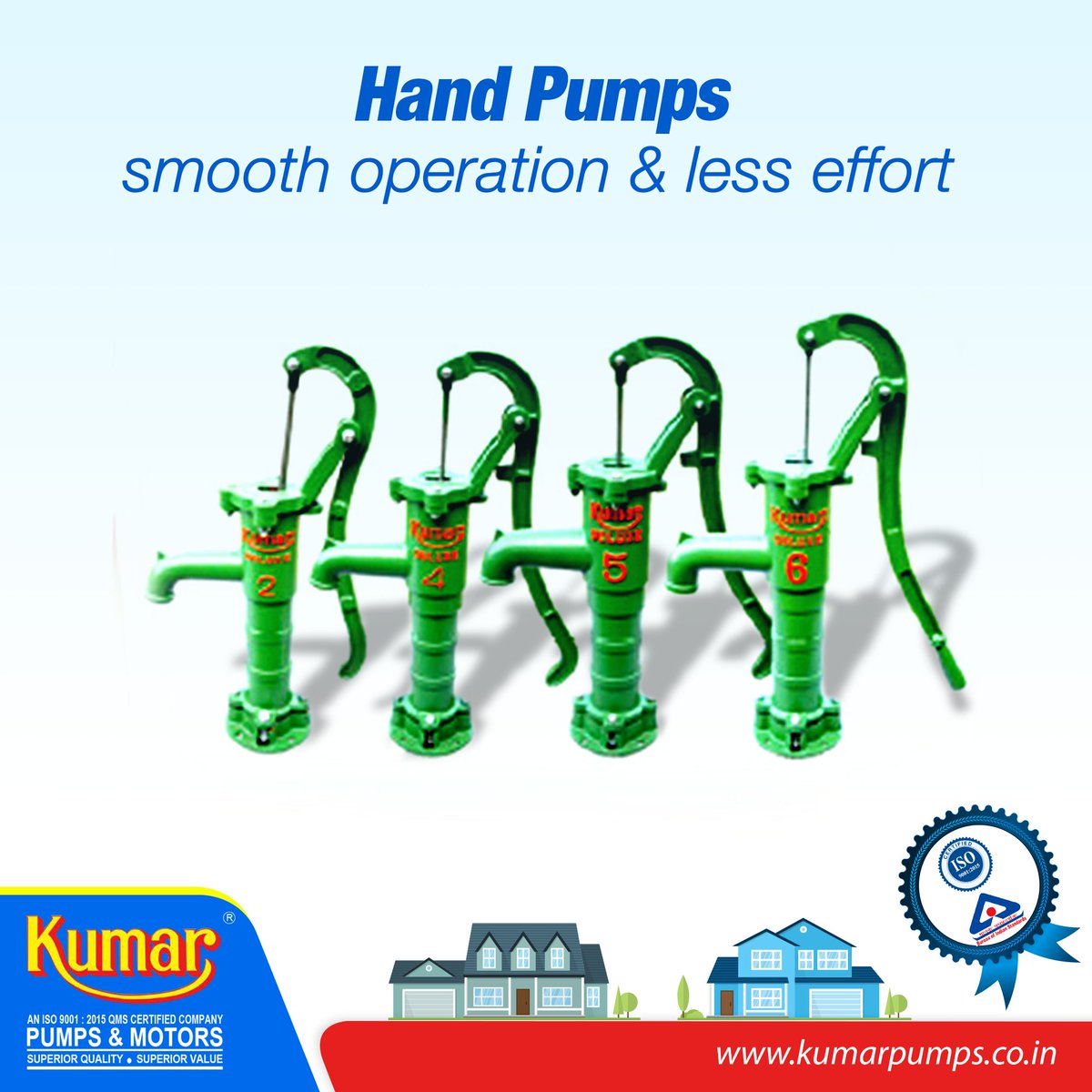 KumarPumps's tweet photo. The extra wall thickness of our hand pumps gives enduring performance and long-lasting service. Read the unique features of our product: https://t.co/6DKpNF1cqF  #KumarPumps #HandPumps #Durability #BestQuality https://t.co/K9TTPvyW1G