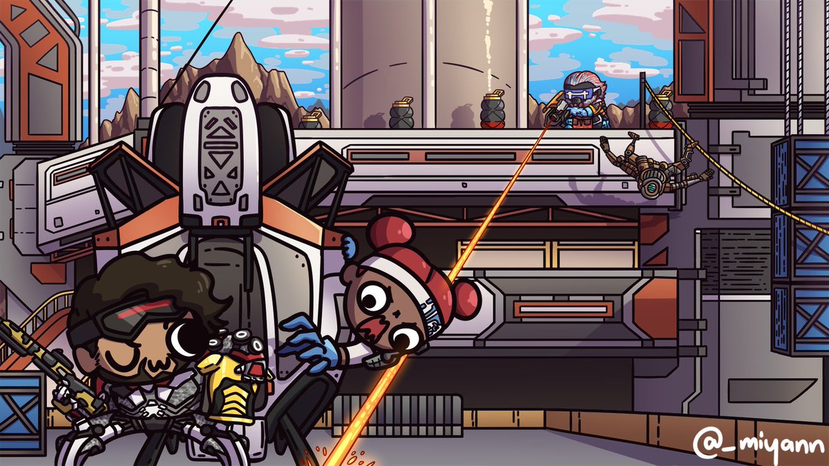 MiyanEatWorld's tweet photo. Anyone else missing World's Edge right now?
#ApexLegends #ApexLegendsFanart #Commission https://t.co/j28NERt7qz