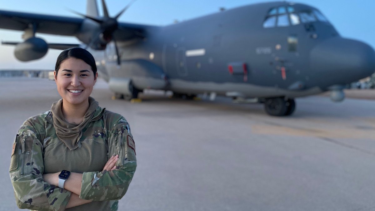 Korean American aviator Sophia Vasiliadis is an @usairforce Combat Rescue Pilot flying the HC-130J for the 71st Rescue Squadron. The mission of the 71 RQS is the recovery of downed Airmen behind enemy lines. #combatrescue #usairforce #InspireAF #AsianPacificAmericanHeritageMonth