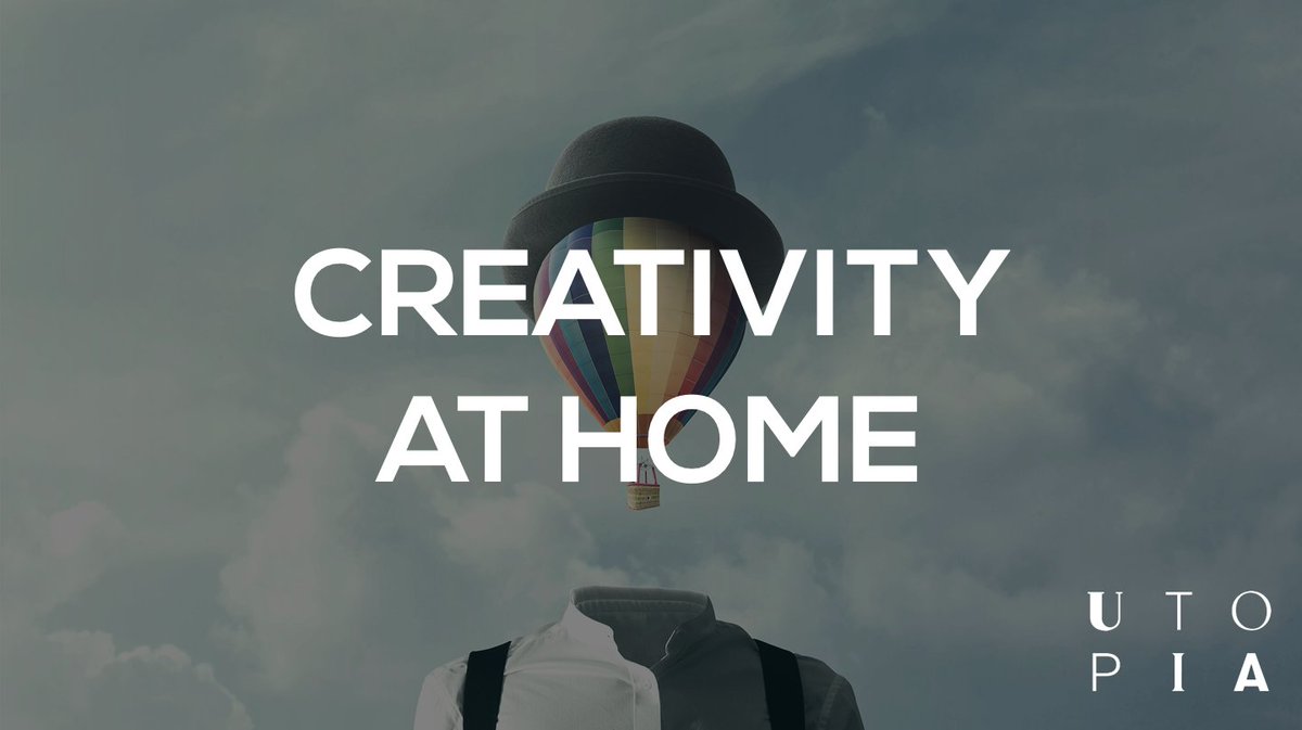 WeAreUtopians's tweet photo. In a recent survey we found that over 50% of you felt you could were being more creative than usual. However many of you were still struggling. So we created a free report to help inspire you to unleash your creativity at home. Enjoy - https://t.co/LYO1mUYEqv #creativity https://t.co/fa3TfxWip8
