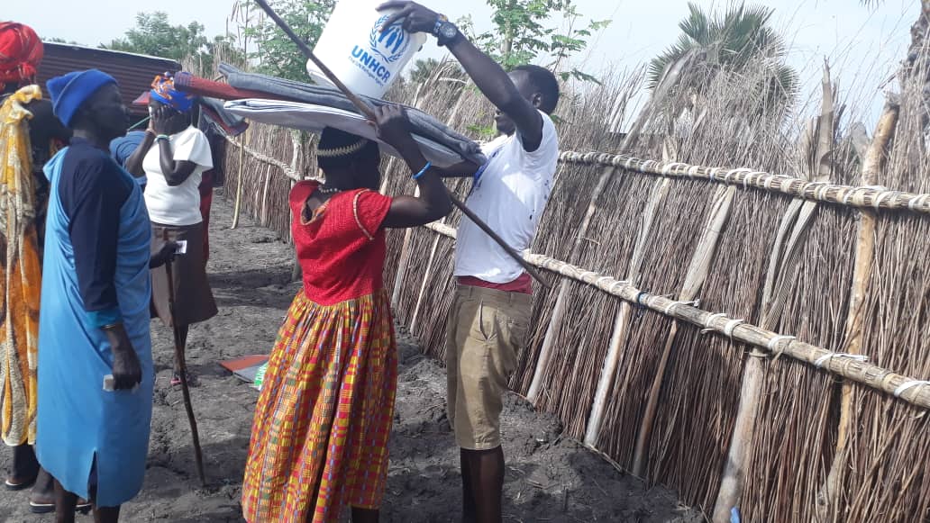 HopeRestoratio3's tweet photo. Photos taken during Distribution of Non food Items #NFI's to persons with specific Needs #PSN's By #HopeRestoration in partnership with #UnitedNationsHighCommissionerforRefugees #UNHCR in #Mayendit https://t.co/H6FRhed8lI