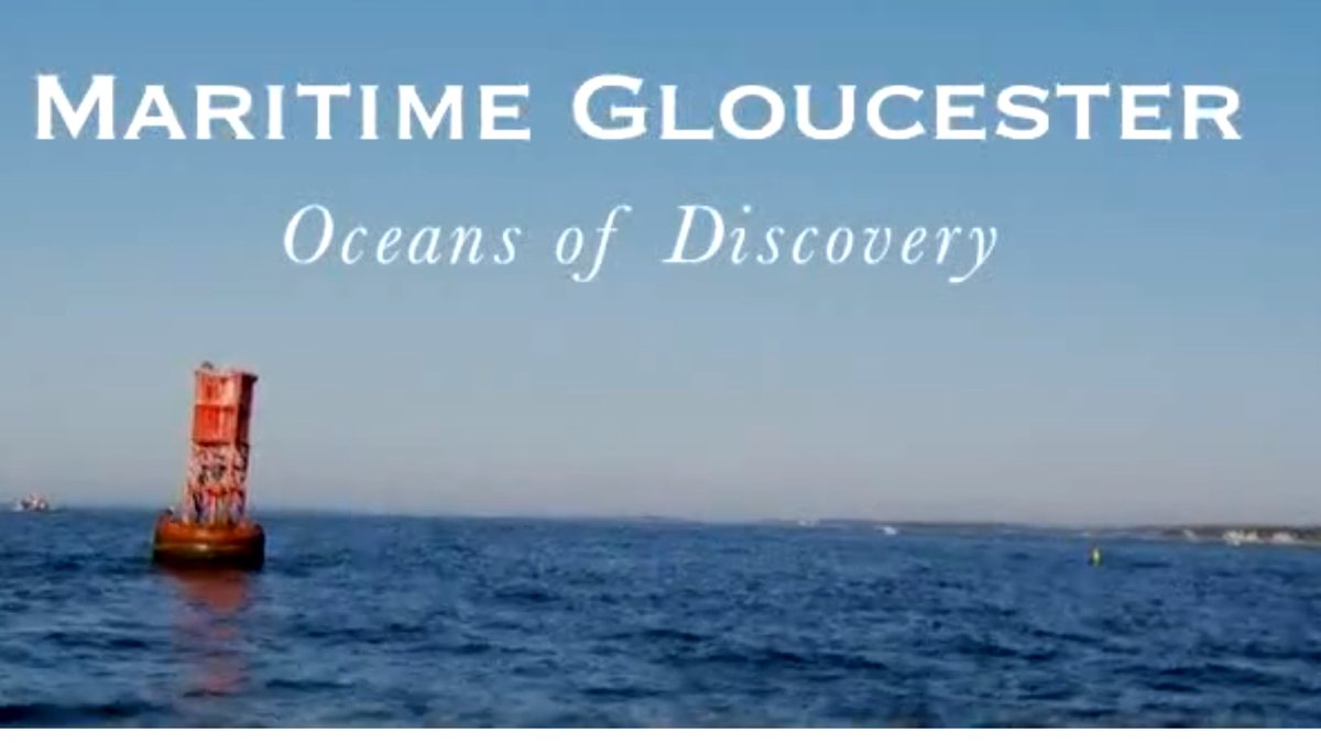 Start your week off with Maritime Monday! We are featuring our "Oceans of Discovery" video. #MaritimeMondays #CulturalHeritage #GloucesterMA #WorkingWaterfront