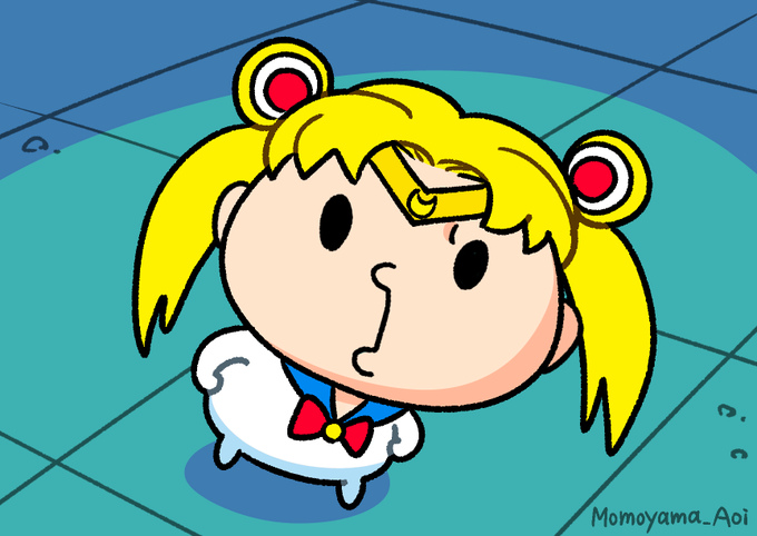 #sailormoonredraw
流行りのやつでモチモチセーラームーン? 