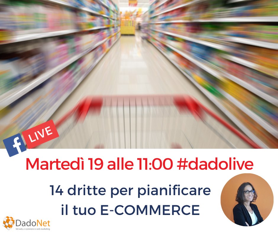 TonyaPuleo's tweet photo. 🔴 "14 dritte per pianificare il tuo #ecommerce"
🛒 Martedì 19 maggio alle 11 su https://t.co/ED4qzci7QN
👉 SEGUI il #dadolive, a domani!
#eshop #venditaonline #formazione https://t.co/H5Nqnr67KH