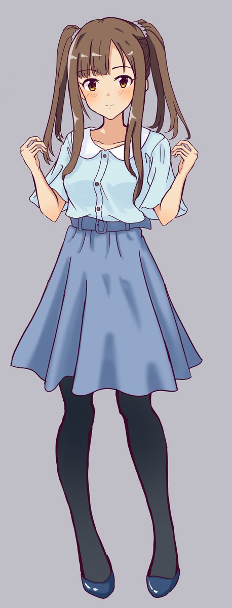 「春服ゆかりちゃん その4
そろそろ初夏にしますか 」|東風のイラスト
