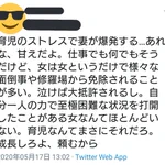 この人が夫じゃなくてよかったな…本気で育児したことあるんでしょうか？!