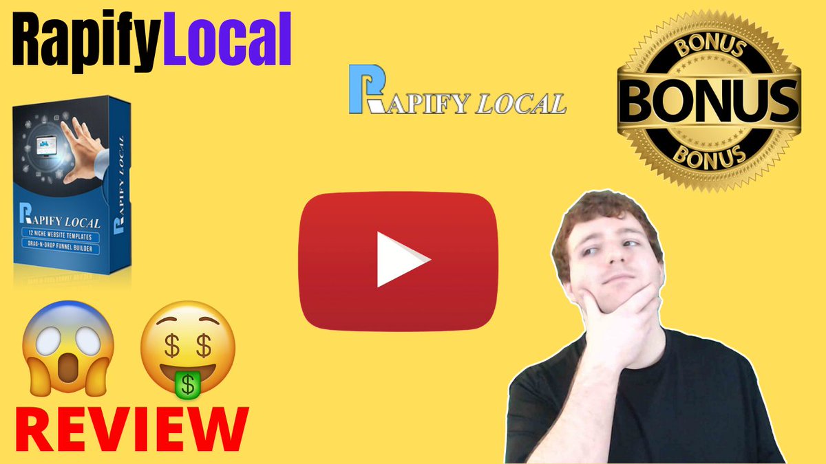 thegabrielstar's tweet image. Rapify Local Review - 🤩 PLUS My Exclusive Bonuses 🤩

youtube.com/watch?v=SACnuX…

#RapifyLocal #RapifyLocalReview #GetRapifyLocal #Review #Bonus