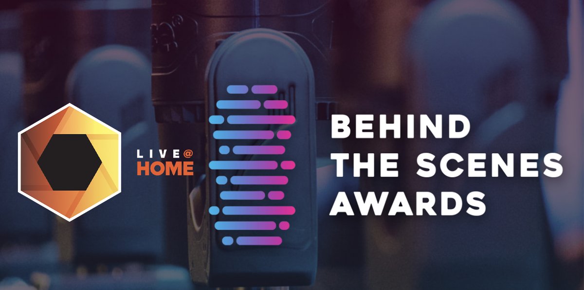 BEHIND THE SCENES AWARDS ~ MEMORABLE VIRTUAL EVENT
This online awards ceremony is a LIVE@HOME production, made possible by Live Legends.

livelegends.com/projects/behin…
#btsawards #onlineevent #onlineawardshow