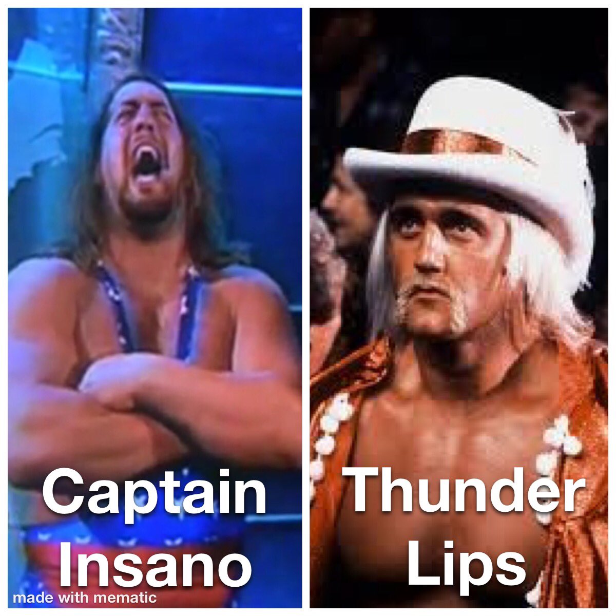 Wuj_Man's tweet image. In a tag team fight to the death, who you picking as your partner?

RT for #captaininsano like for #thunderlips #WrestlingCommunity #WWE #TagTeamChampions
