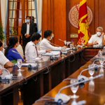 Image for the Tweet beginning: At meeting with SLBC, emphasized