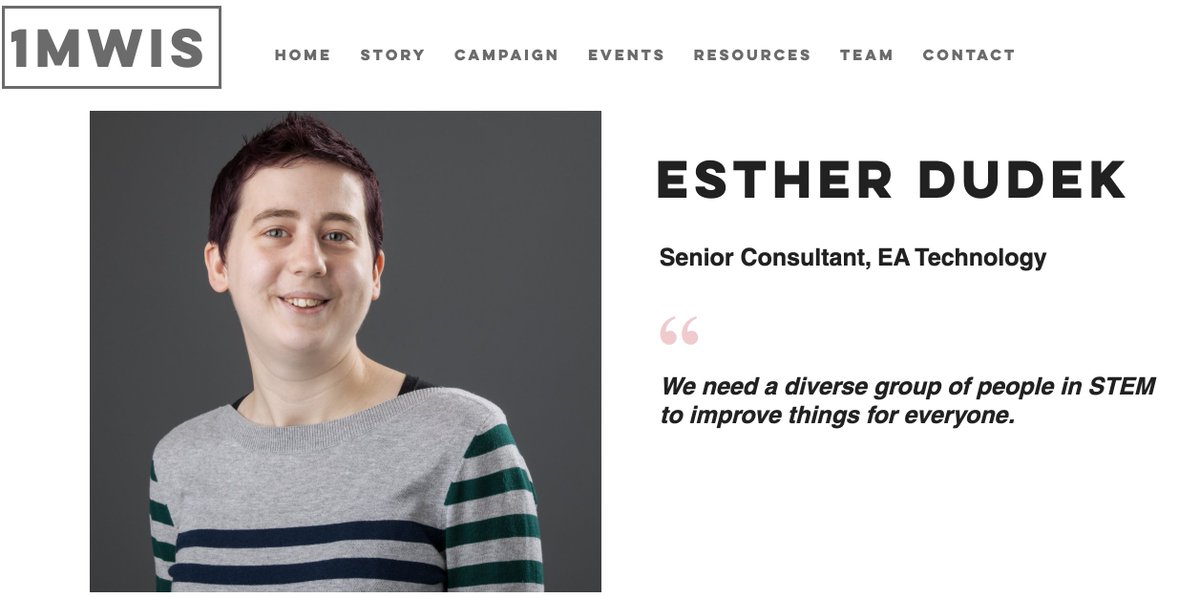 THREAD 14/100Welcome Esther Dudek - a senior consultant - who uses her engineering skills to help ensure electricity networks are ready to provide power for electric vehicles. She reminds us to follow our interests & we agree!Ft & thx  @Estherd1986  http://1mwis.com/profiles/esther-dudek