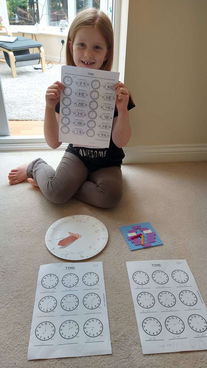 MrsPx's tweet photo. @PicassoClass20 @OlqopPrimary  Sofia has finally mastered being able to tell the time with the 24 hour clock 👏👏👏 https://t.co/rPTIwLzEA3