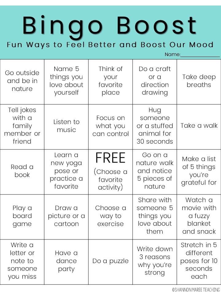 mslohnes's tweet photo. Self care is so important, especially during these times. A fun bingo board of feeling good. Enjoy teachers and students! @breedmiddle @mslohnes https://t.co/ulsPxNFWL4