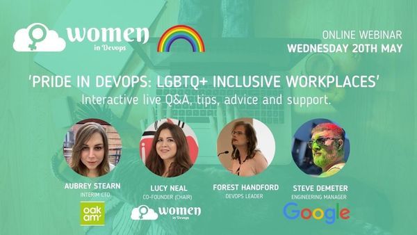 WomenInDevOps's tweet image. Join us for a discussion to acknowledge that even though the DevOps industry is ‘progressive’, there is more work to be done to achieve true gender inclusivity. RSVP here: buff.ly/2yx1AVr

#WomenInDevOps