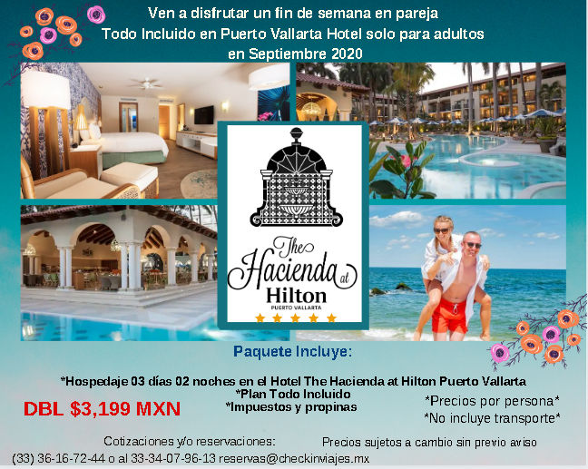 Checkinviajesmx's tweet photo. ¡Aprovecha esta súper promoción! Ideal para un viaje en pareja en Septiembre 2020 https://t.co/txNXuht0MR