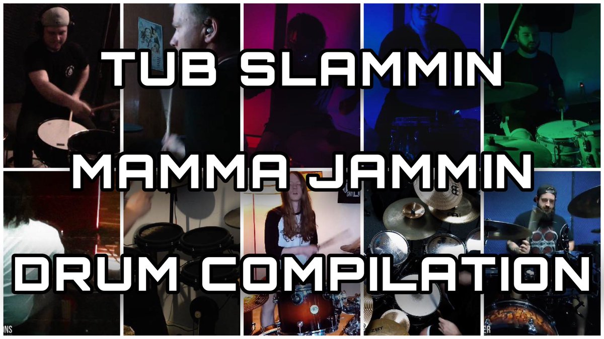 New drum compilation is up on YouTube now!
Here: youtu.be/HdYlTRrDM1w
@DangerPopDad is probably my favorite 😂