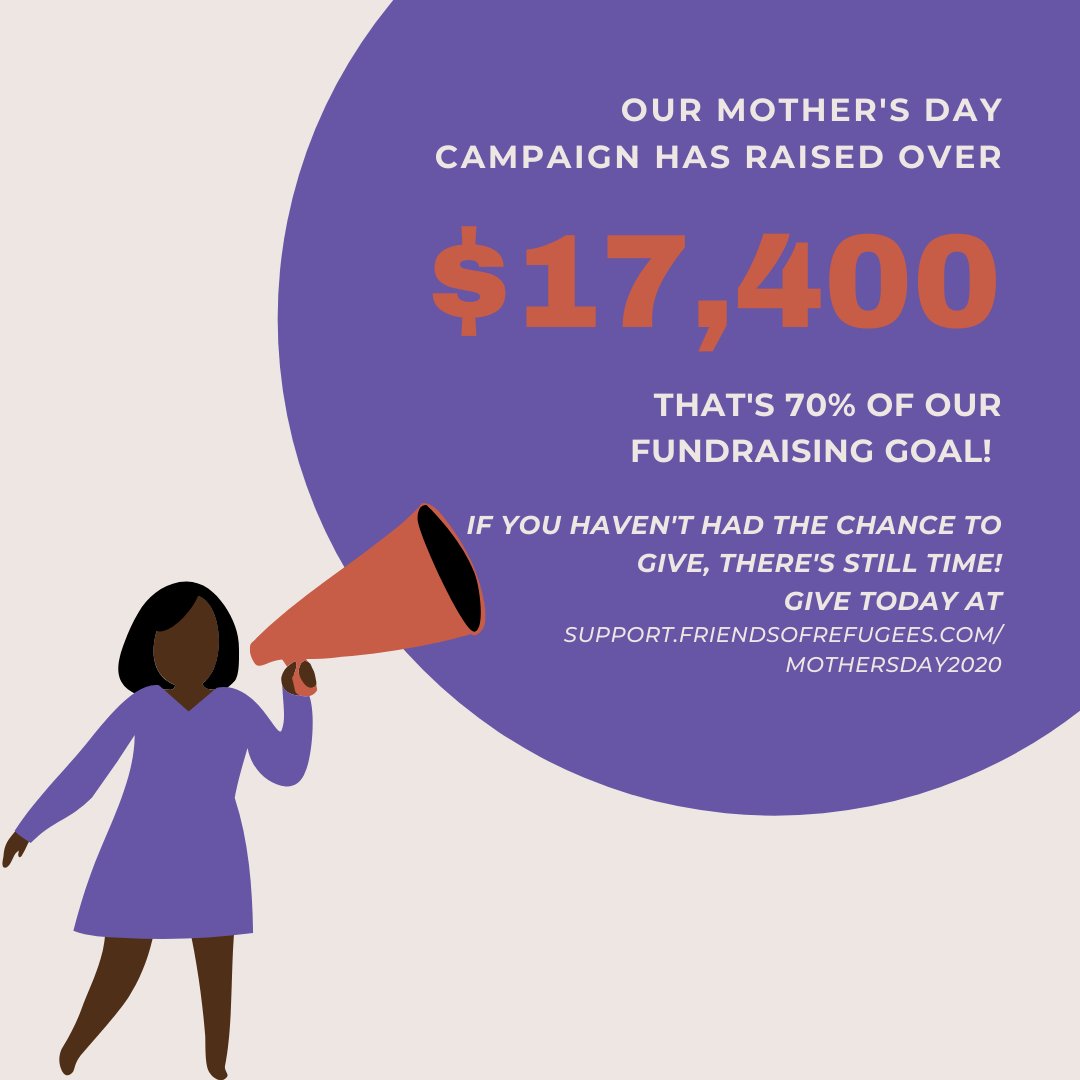 EmbraceRefugee's tweet photo. There's still time to give to our Mother's Day Campaign! Give today at https://t.co/IPucOqVNK2 and join the story of empowering mothers. #givetoday #mothersdaycampaign2020 https://t.co/aumzIga8XU