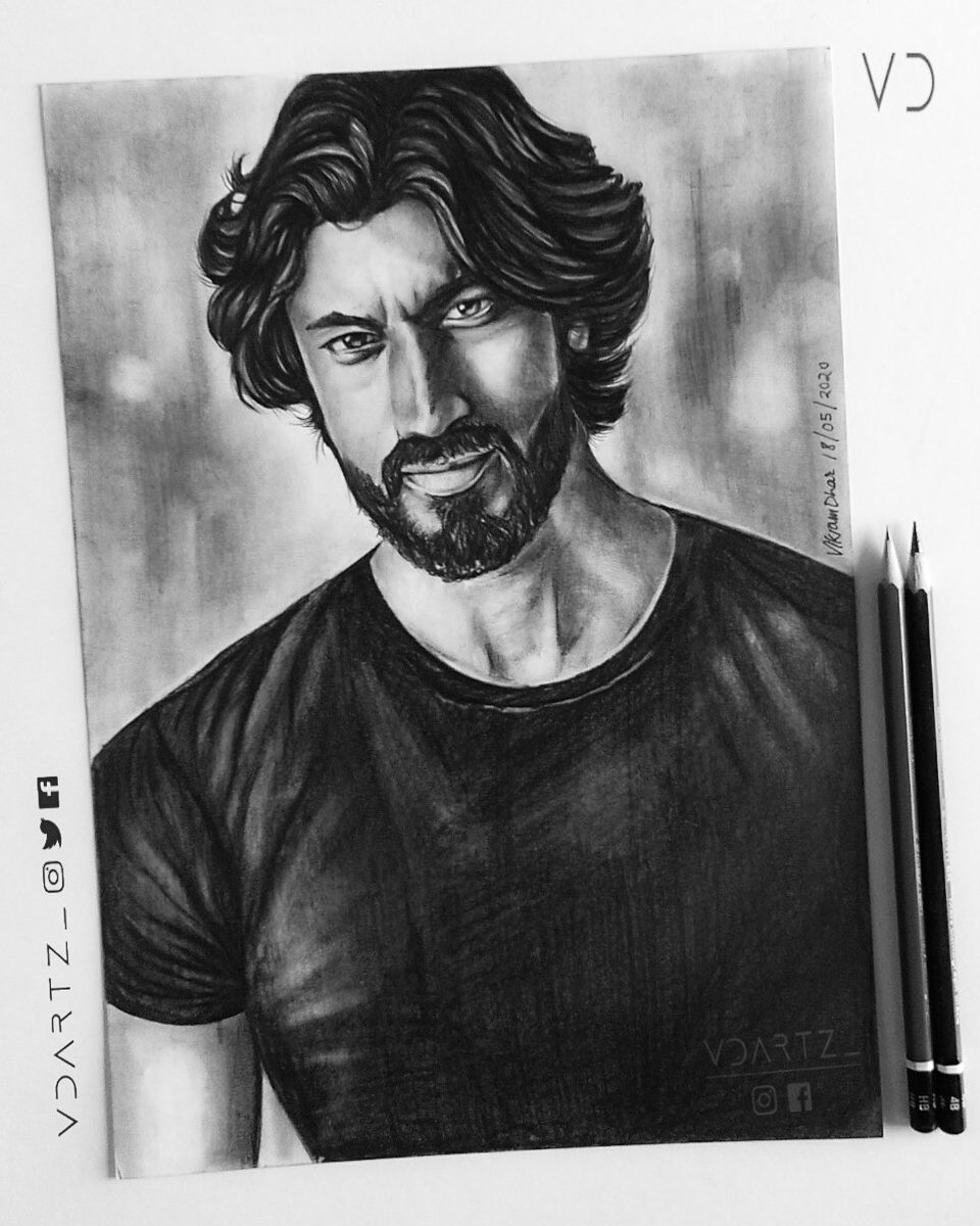 vdartz_'s tweet photo. #sketch of @VidyutJammwal ..
Hope u like it ...
#sketchbook #ArtistOnTwitter #vidyutjammwal #Commando3 #vdartz_ #VidyutJammwalfan #Pencildrawing #pencilportrait #graphiteart #art_realism #art #artist #drawingoftheday #drawingsketch #artshare #artists https://t.co/qCMhXuRhsd