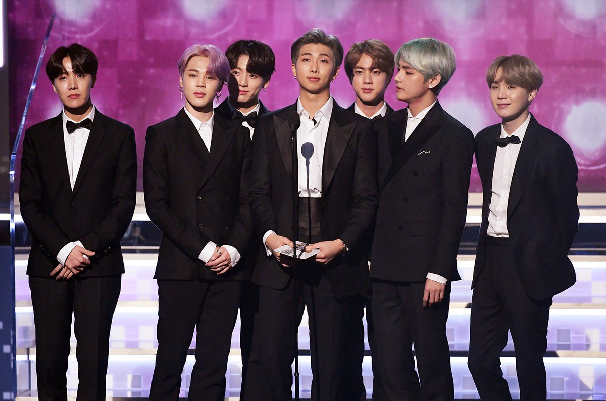 sammy_i_am26's tweet photo. #MyFavoriteBTSMemory was this! BTS first Grammy award show! And there’s more where that came from! We love you @BTS_twt forever and always! We believe in your galaxy just as much as you believe in ours 💜💜 https://t.co/O7mg7J7Xbs