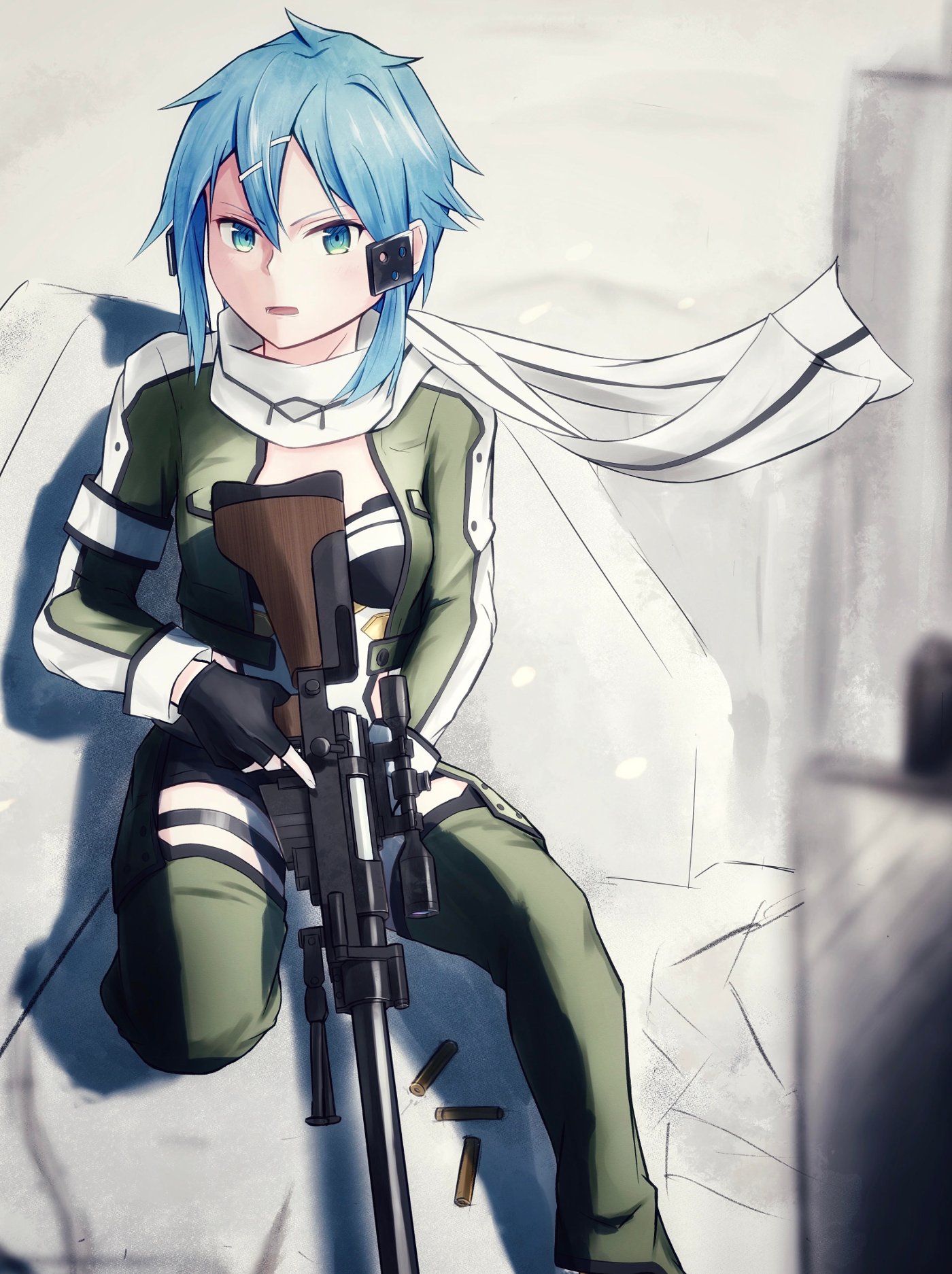 焼きそば リーマン絵描き Tren Twitter シノン完成です 背景はモノクロにしました イラスト デジタルイラスト Sao シノン 絵描きさんと繋がたい イラスト好きな人と繋がりたい T Co Zdljfe5x8g Twitter