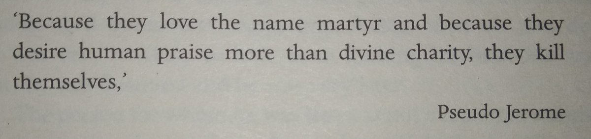 What Aurelius meant by "dramatic" was that Christians wanted the title of Martyrdom so desperately that they believed that the more gruesome & spectacular death the met, the better chances they had of reaching heaven and of achieving worldly fame.