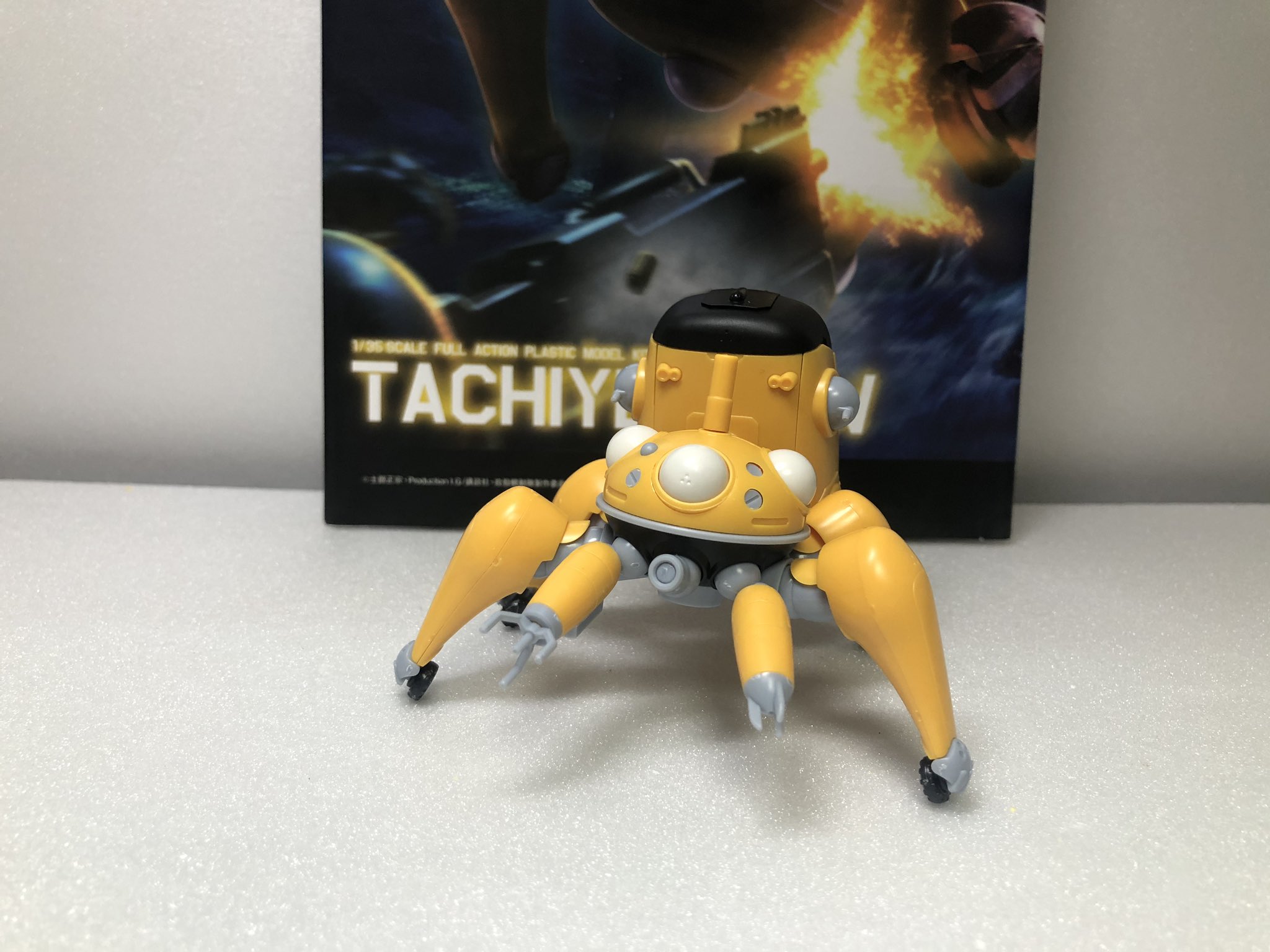 توییتر つくし つくmo در توییتر 今日は タチイエローの素組作った タチコマかわいい 攻殻機動隊 タチコマ プラモデル T Co Zm85axebka