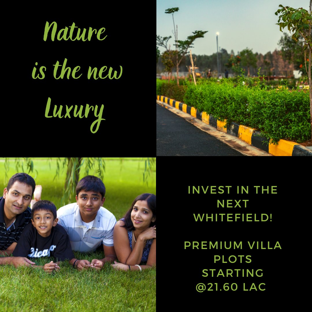 AakruthiGroup's tweet image. We offer you a dream home amidst 50 acres of green.
Aakruthi Natureville is Carved out of what was once wild vegetation, set amidst 50 acres of #green, with over 50% #openspace.
To know more📞8880690690/Visit bit.ly/3feFes7
RERA-PRMKARERA1265347PR200205003255
#villaplot
