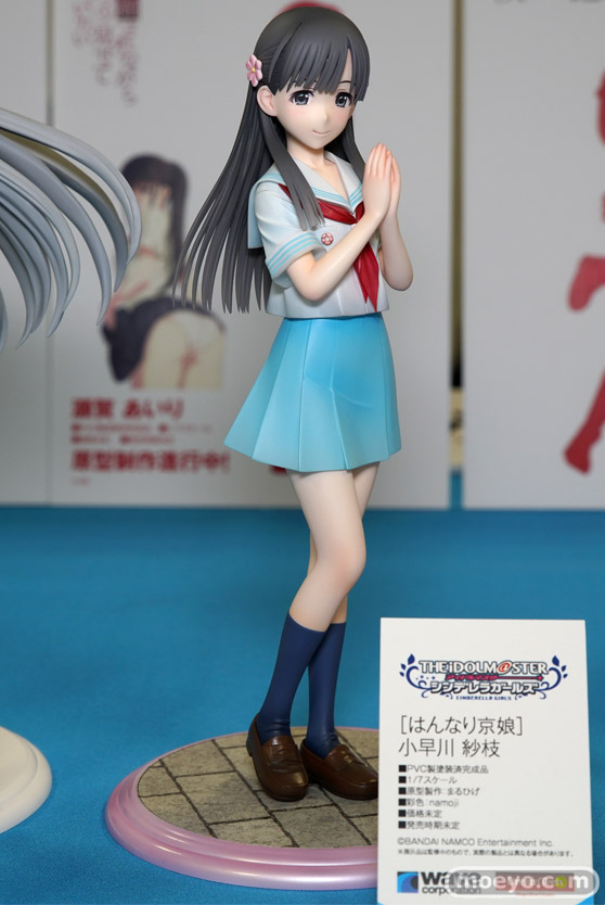 あゆかわしのぶ プロムナード No Twitter ウェーブ新作美少女フィギュア アイドルマスター シンデレラガールズ はんなり京娘 小早川紗枝 彩色サンプルが展示 両手を前で合わせた シンプルながらも雰囲気の素晴らしい立ちポーズ姿での立体化 T Co