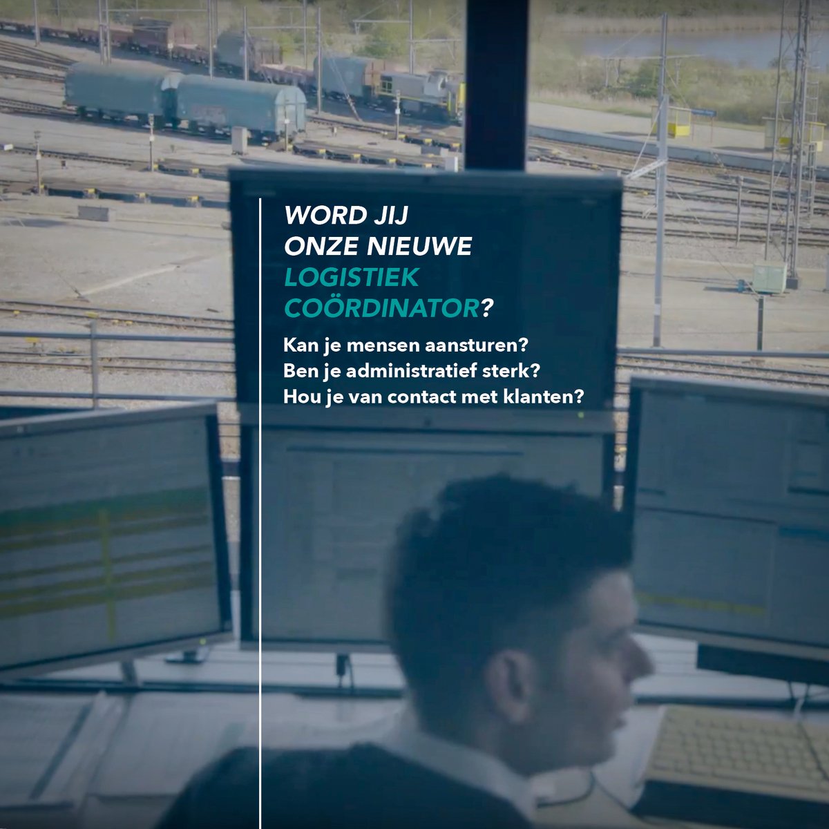 LineasForce's tweet photo. Corona or not, it remains essential that our freight trains drive smoothly. That's why we are looking for colleagues to strengthen our #FreightForce in Ghent and Antwerp. Do YOU have what it takes to be a 💪 LOGISTIC COORDINATOR 💪? Then quickly apply via https://t.co/ZjvNdFw7bi https://t.co/LcyM8ktnVd