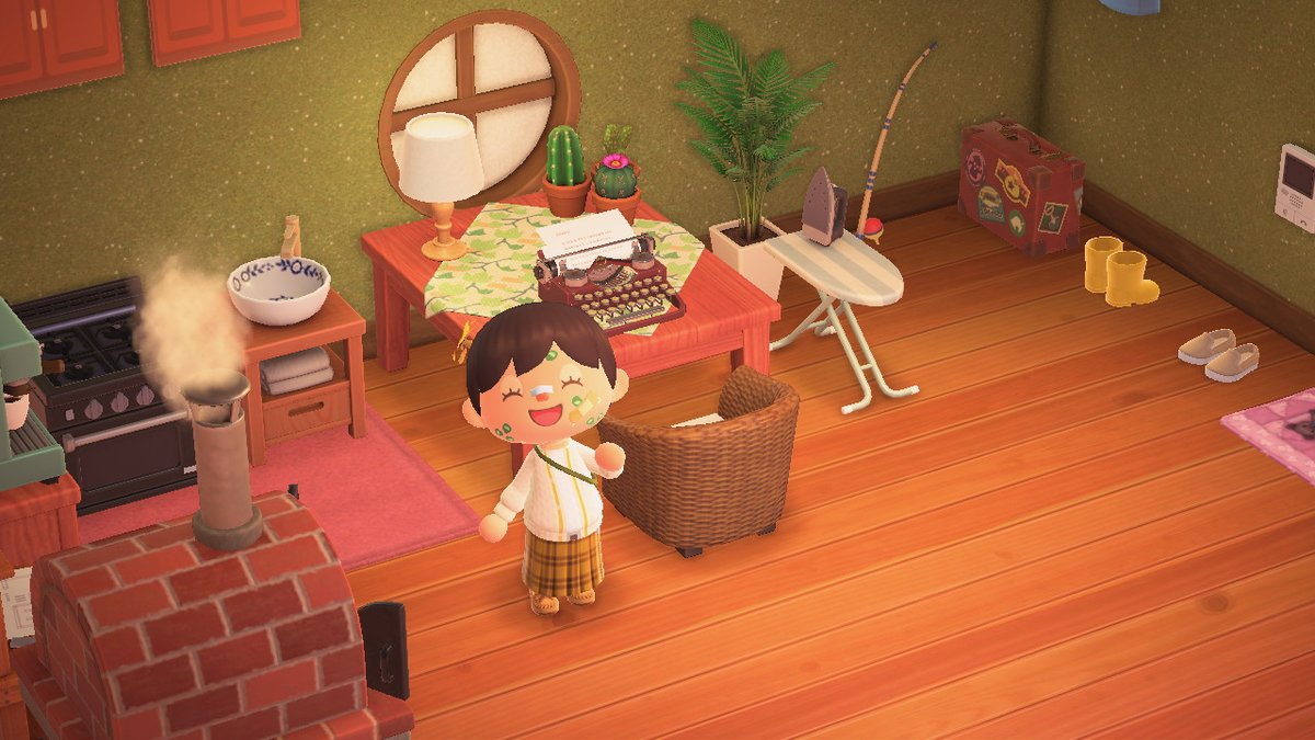 taetaesforest's tweet photo. taetae has been a little busy lately - there's a lot to do on steve! - but he wants to show everyone his newly rennovated cottage 🌱 https://t.co/t58pC7Nn1z