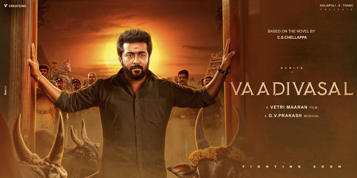 nibinsuriya's tweet photo. #Vaadivasal Fan made poster 🔥
#Suriya40
#FightingSoon
@Suriya_offl @rajsekarpandian @VetriMaaran @theVcreations @gvprakash https://t.co/lZYpWmsq0v
