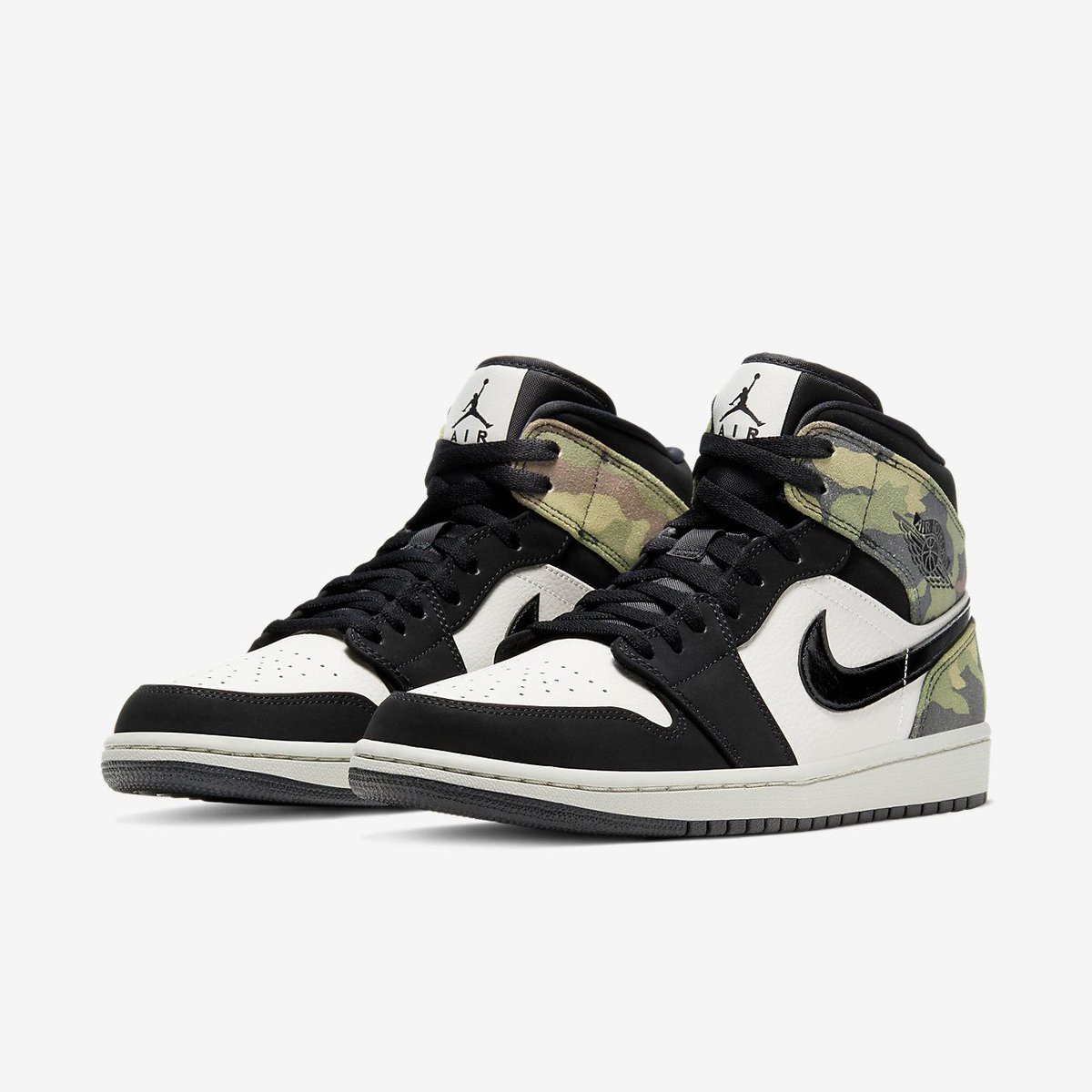 jordan 1 mid camo finish line