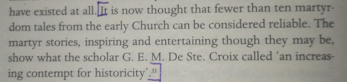 In their books the Christians wrote hundreds accounts of how the bloodthirsty Romans wanted to kill them and how they were so firm in their faith that they preferred death.But in reality: