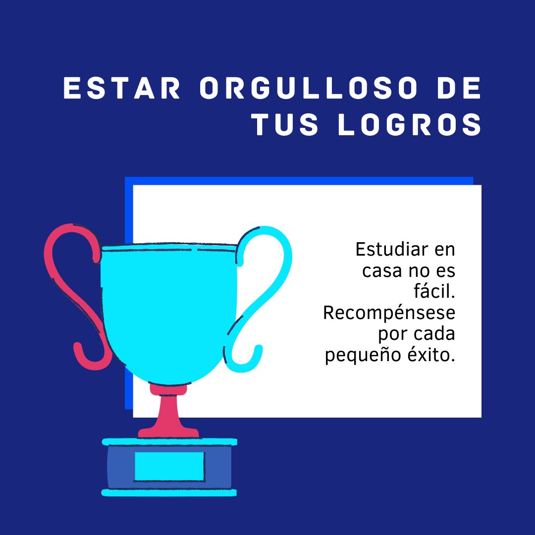 Unos consejos para aprender desde casa!