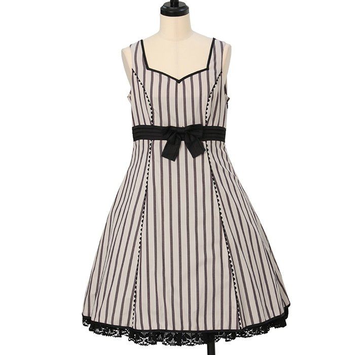 Wunderweltworld's tweet photo. New in stock 👀 Victorian maiden 💛 Dress-up Regimental Stripe JSK 💛 https://t.co/eDgMZ220Jc #wunderwelt #lolitafashion #victorianmaiden #classiclolita https://t.co/8pGKBqV6E6