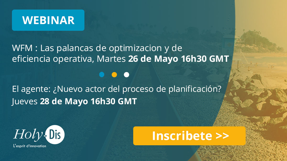 HolyDisOficial's tweet photo. 2 WEBINARS #WFM #callcenter - #1 - los ejes de optimización y la eficiencia operativa de la plantilla: https://t.co/VMDz9ENC41

#2 - el nuevo posicionamiento del agente en el proceso de planificación: https://t.co/29pOhCcUZF

#contactcenter #wfm #rrhh #teletrabajo #flexibilidad https://t.co/IMh7azYaff