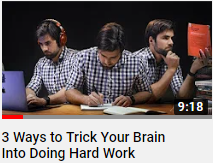 HindsCCSafety's tweet photo. Sometimes, you sit down with the best of intentions and... nothing gets done.  @TomFrankly has 3 Ways to Trick Your Brain Into Doing Hard Work at https://t.co/XXmitR5gWT https://t.co/i3DyplKi1p