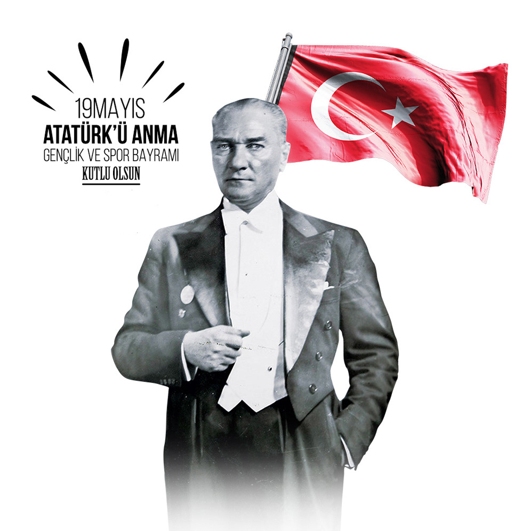 “Bütün ümidim gençliktedir.” Mustafa Kemal Atatürk 
19 Mayıs Atatürk’ü Anma, Gençlik ve Spor Bayramımız kutlu olsun! 🇹🇷
.
.
#19mayıs #19MayısAtatürküAnmaGençlikveSporBayramı