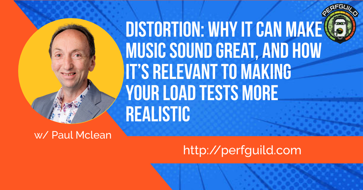 joecolantonio's tweet photo. Join Paul McLean @tds_at at this year's @testguild @perfguild online conference to discover how to use distortion to create more realistic #performancetesting #perfmatters Register now: https://t.co/CI0UeTu2VU https://t.co/13kkOoZewh