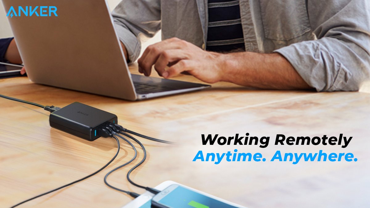Anker India on Twitter "Working Remotely from home? Need to connect