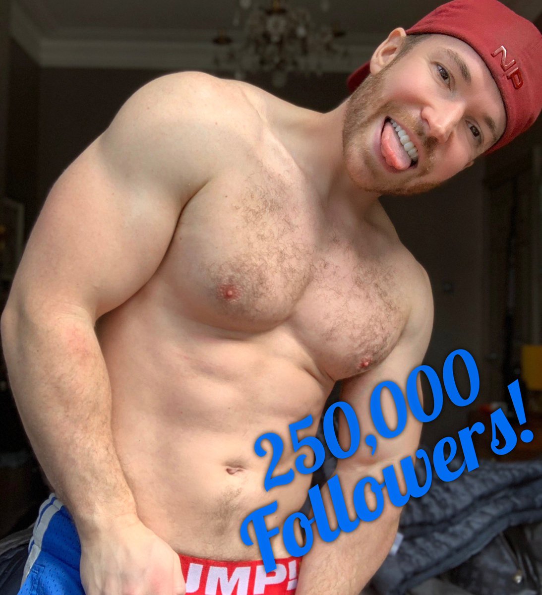 GabrielCrossXXX's tweet photo. 250,000 followers!!! This is CRAZY Thank you guys for all your support 🥰 https://t.co/6Z9H9Y3wVU